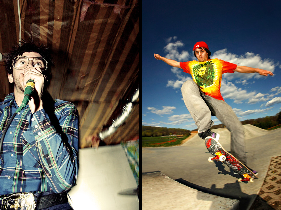 singing and skating