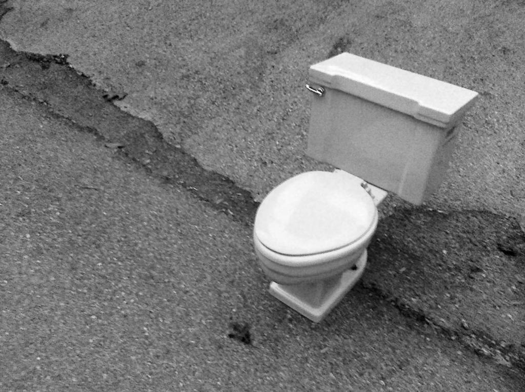 Mid-century toilet