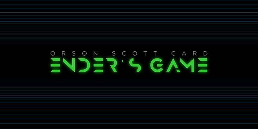 Ender's Game animated book title final layout